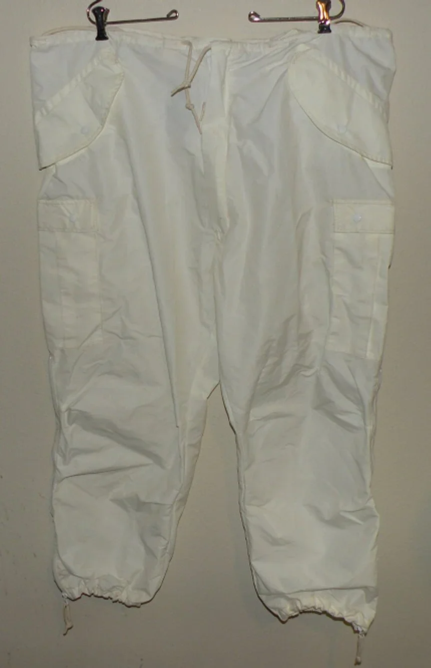 Military Issue Men’s XL 46 x 29 Snow Camo Trousers Cargo Pants White